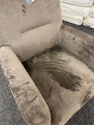 2x Fauteuil Elie, Velvet, taupe